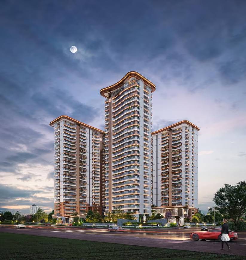 The Tiara luxury residential towers in New Chandigarh